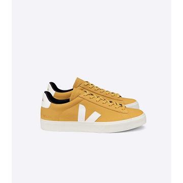 Veja CAMPO NUBUCK Women's Low Tops Sneakers Orange | CA 598DFM